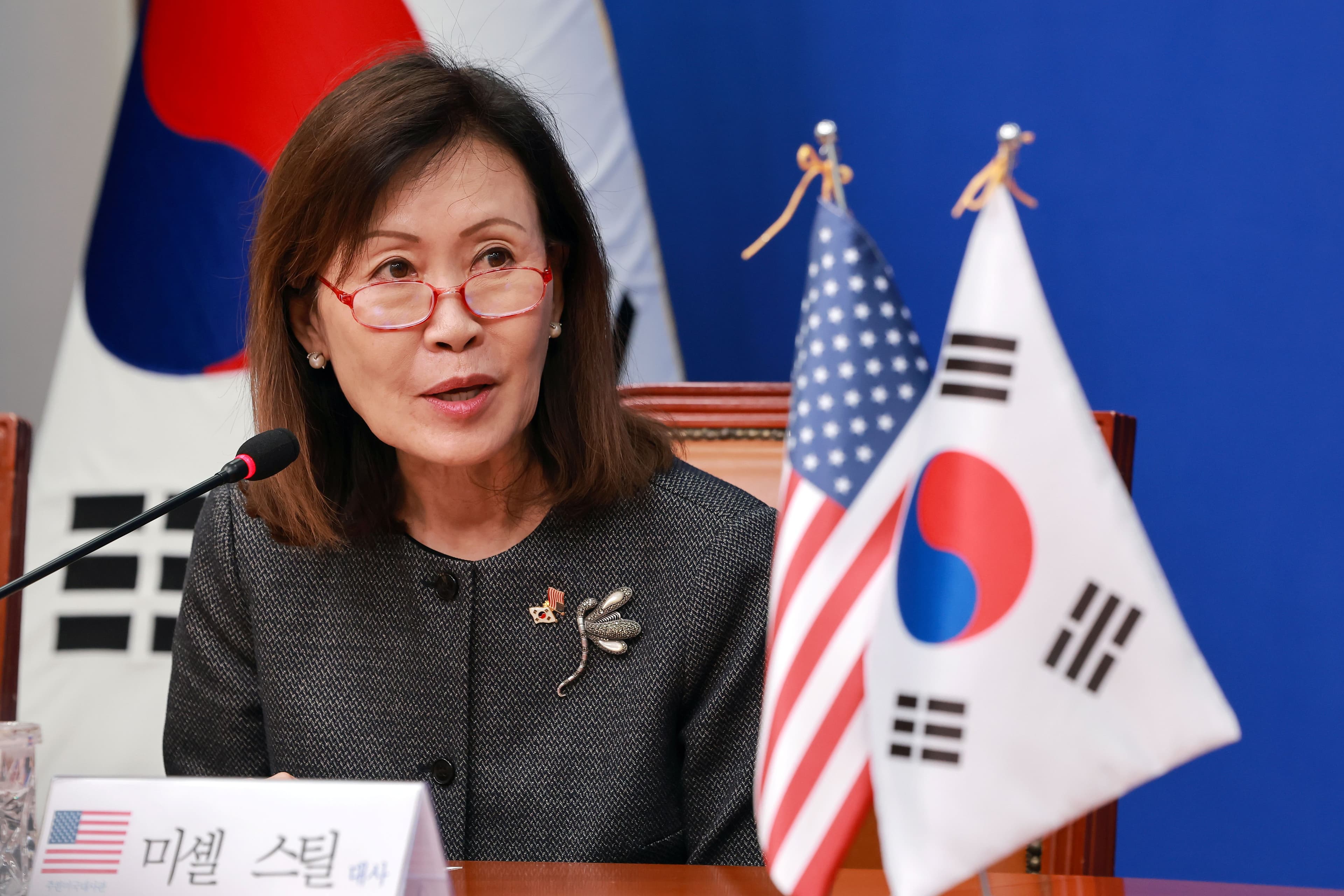 스틸 美대사 만난 여야, 한미동맹 발전 당부