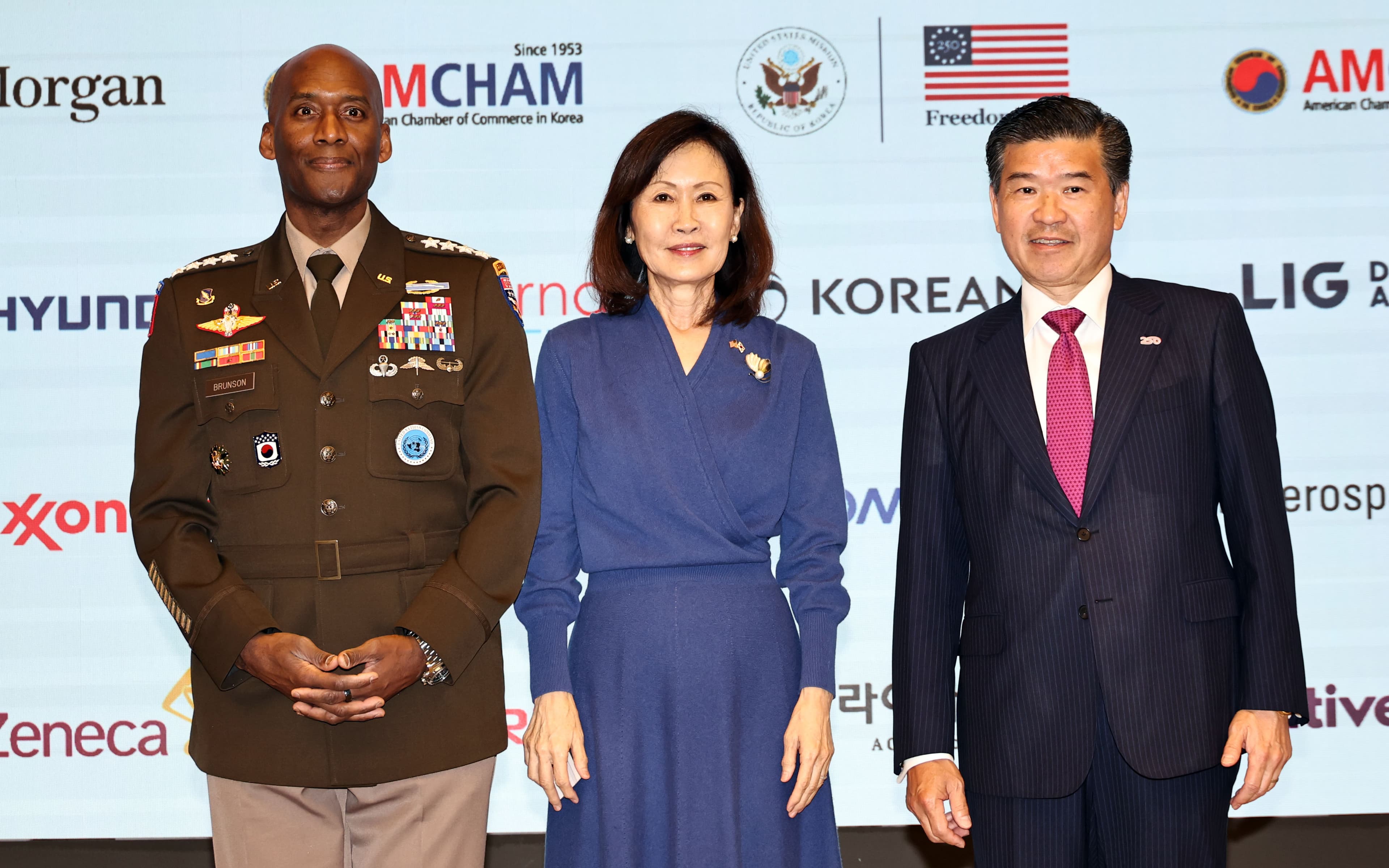 암참, 주한미국대사·주한미군사령관 초청 오찬